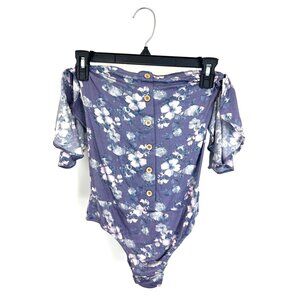 Honeydew Off The Shoulder Bodysuit